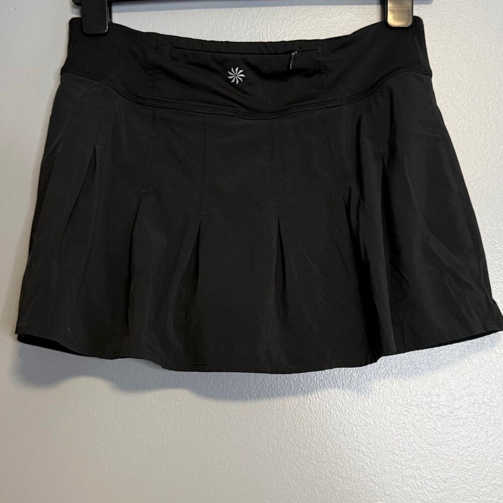 Athleta Black Get Goin Pleated Skort Tennis Golf - Picture 5 of 5